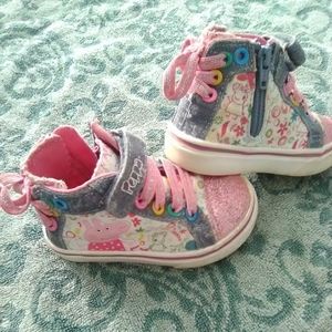 Peppa Pig High Tops Size 5